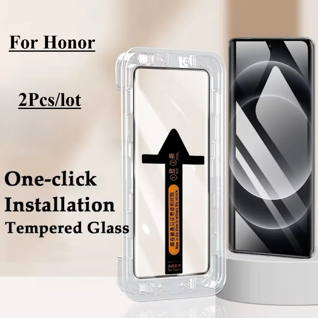 2Pcs Screen Protector For Hono – обзор и цена Screen Alignment Tool