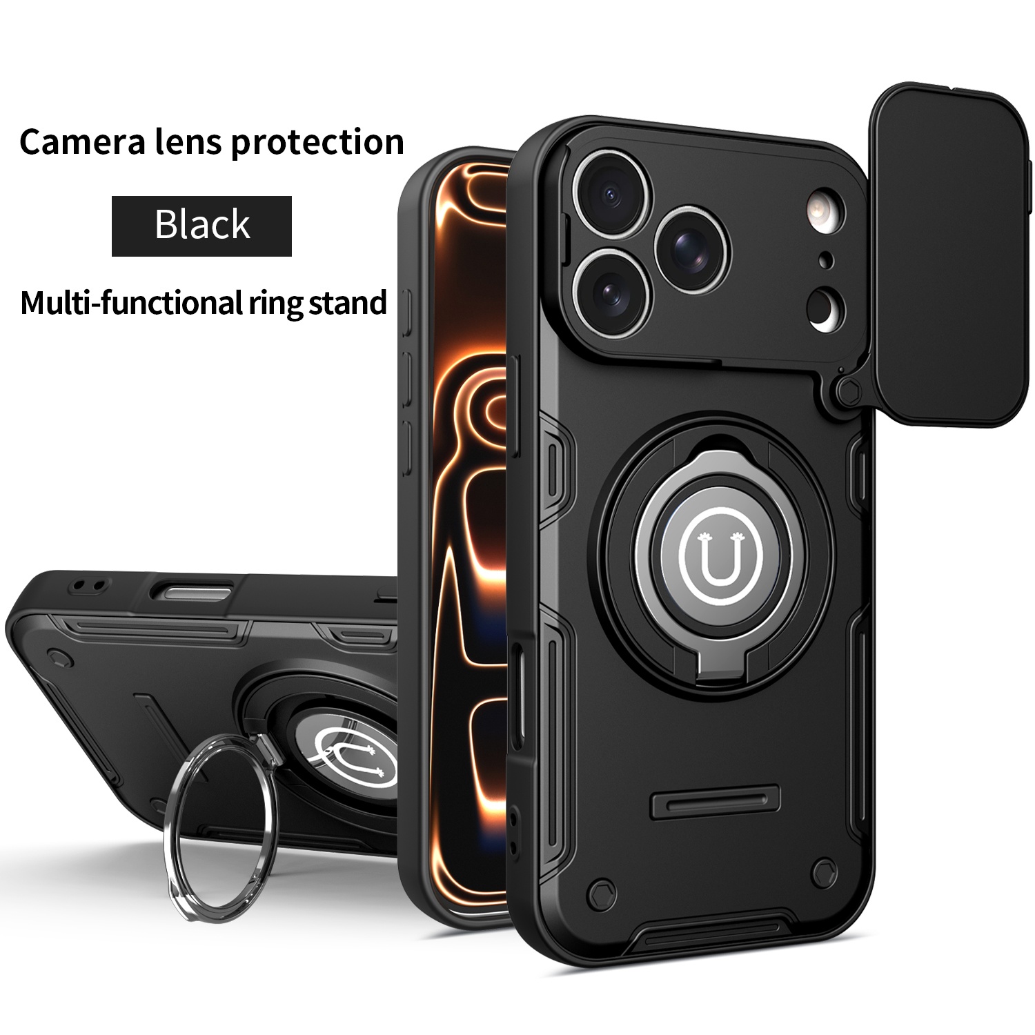 Shockproof Power Slide Camera  – обзор и цена Camera Lens Protector