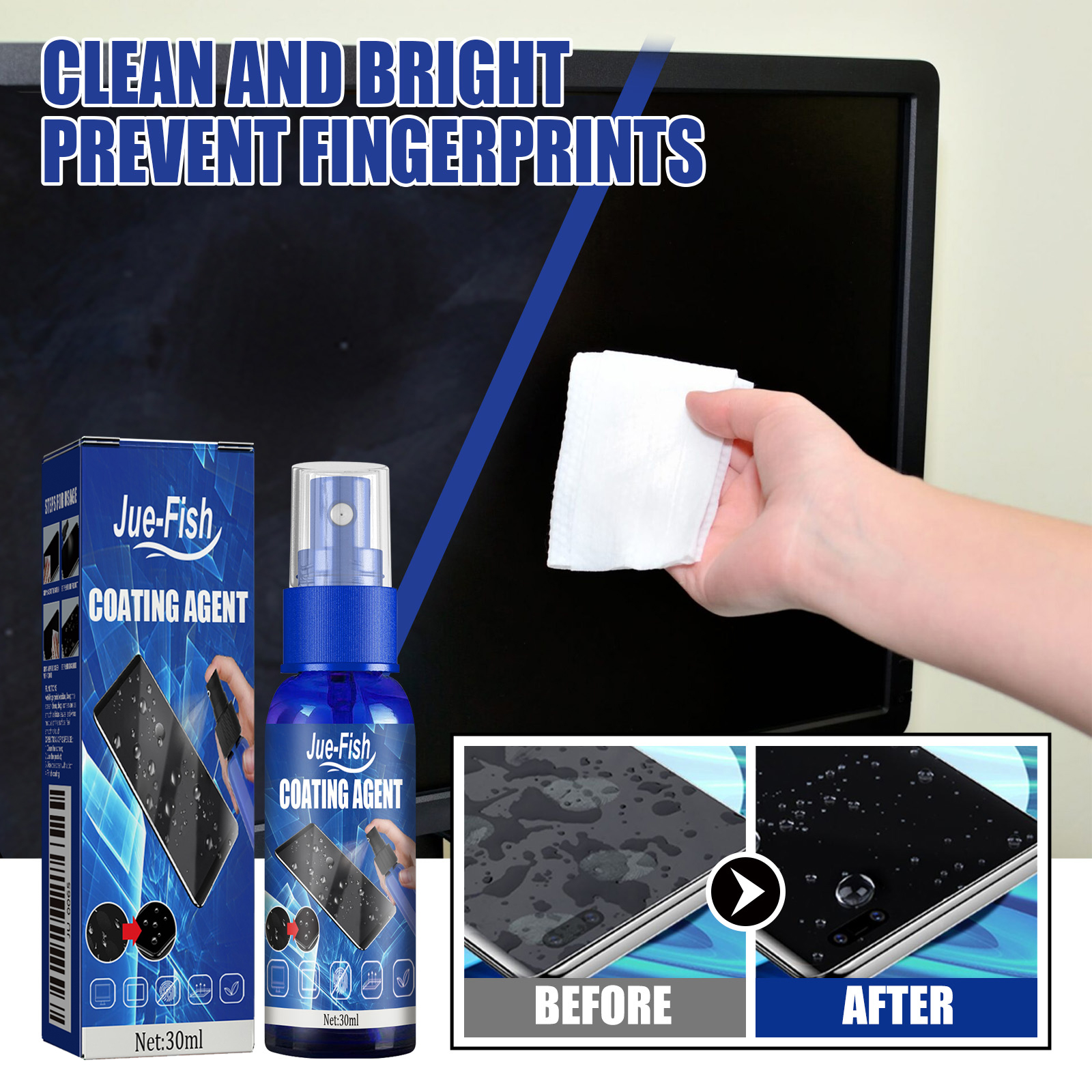 Screen Coating Agent, Smartpho – обзор и цена Oleophobic Coating Spray