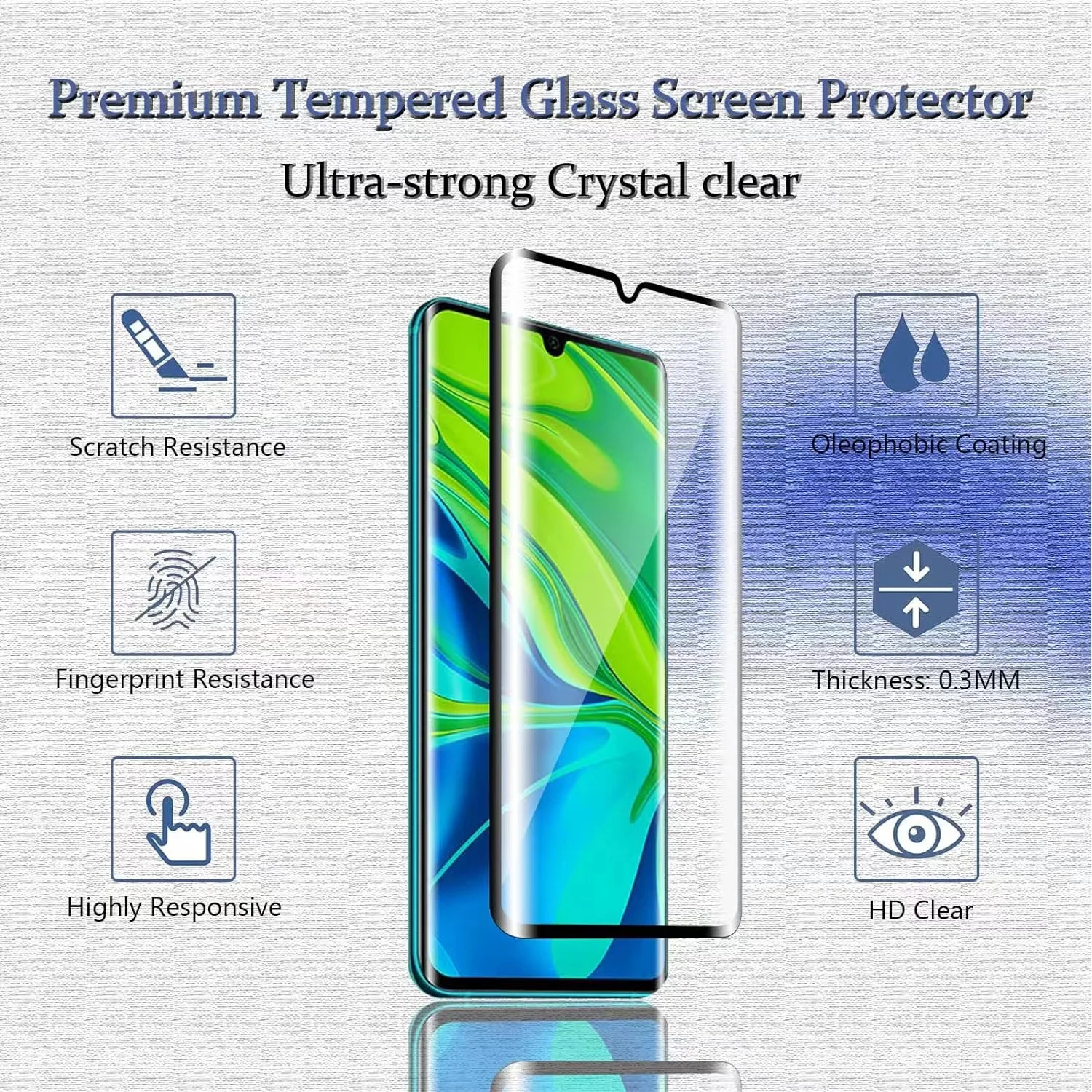 6IN1 For Xiaomi Mi 10 Glass Mi – обзор и цена Curved Edge Screen
