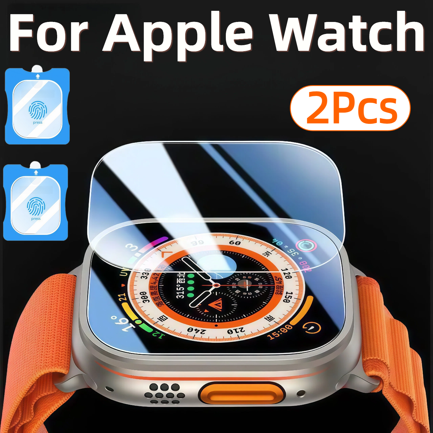 2Pcs 49mm For  Apple Watch Ult – обзор и цена Screen Alignment Tool
