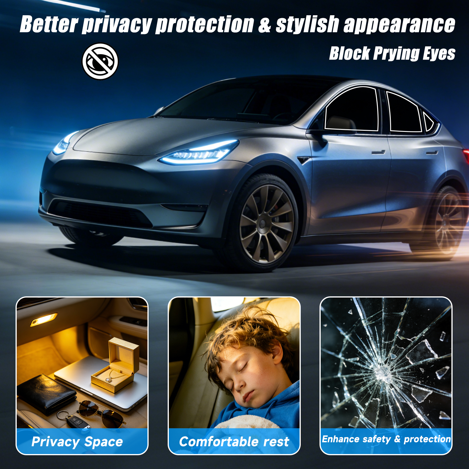 Precut Window Tint Car for Maz – обзор и цена Privacy Screen Protector