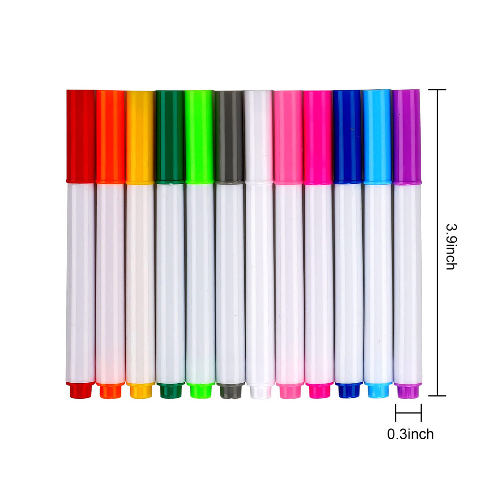12 Colors Liquid Chalk Pens Fo – обзор и цена Dust Removal Sticker