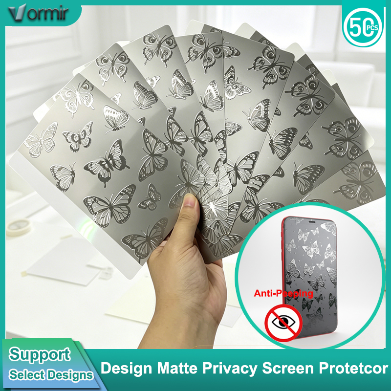 VORMIR 50pcs Matte Privacy Fil – обзор и цена Screen Protector Cutter