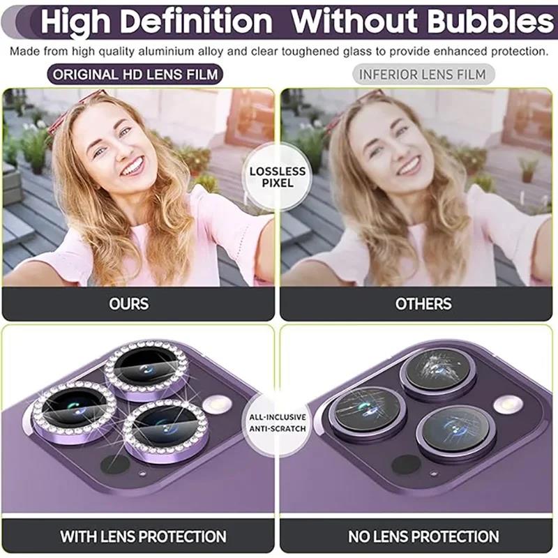 Glitter Camera Lens Protector  – обзор и цена Tempered Glass Screen 9H