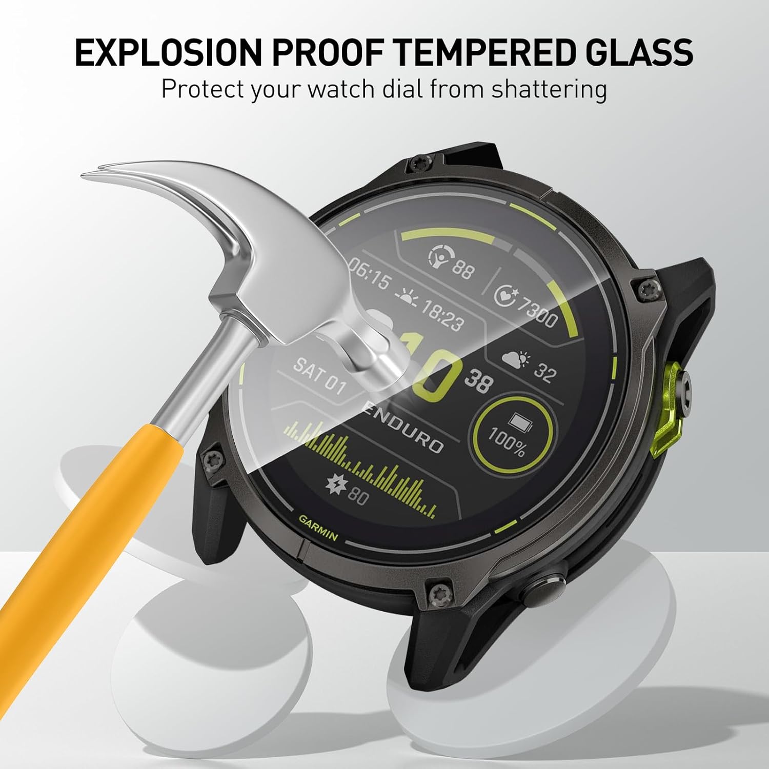 Tempered Glass Films For Garmi – обзор и цена Smartwatch Screen Film