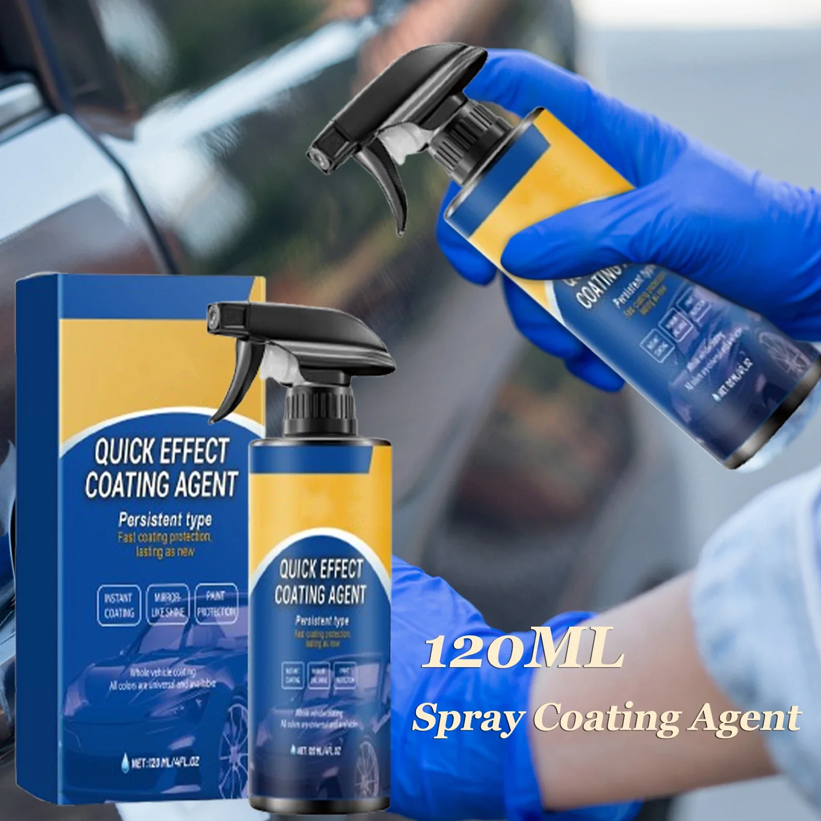 NEW Car Coating Spray Hydropho – обзор и цена Nano Liquid Coating