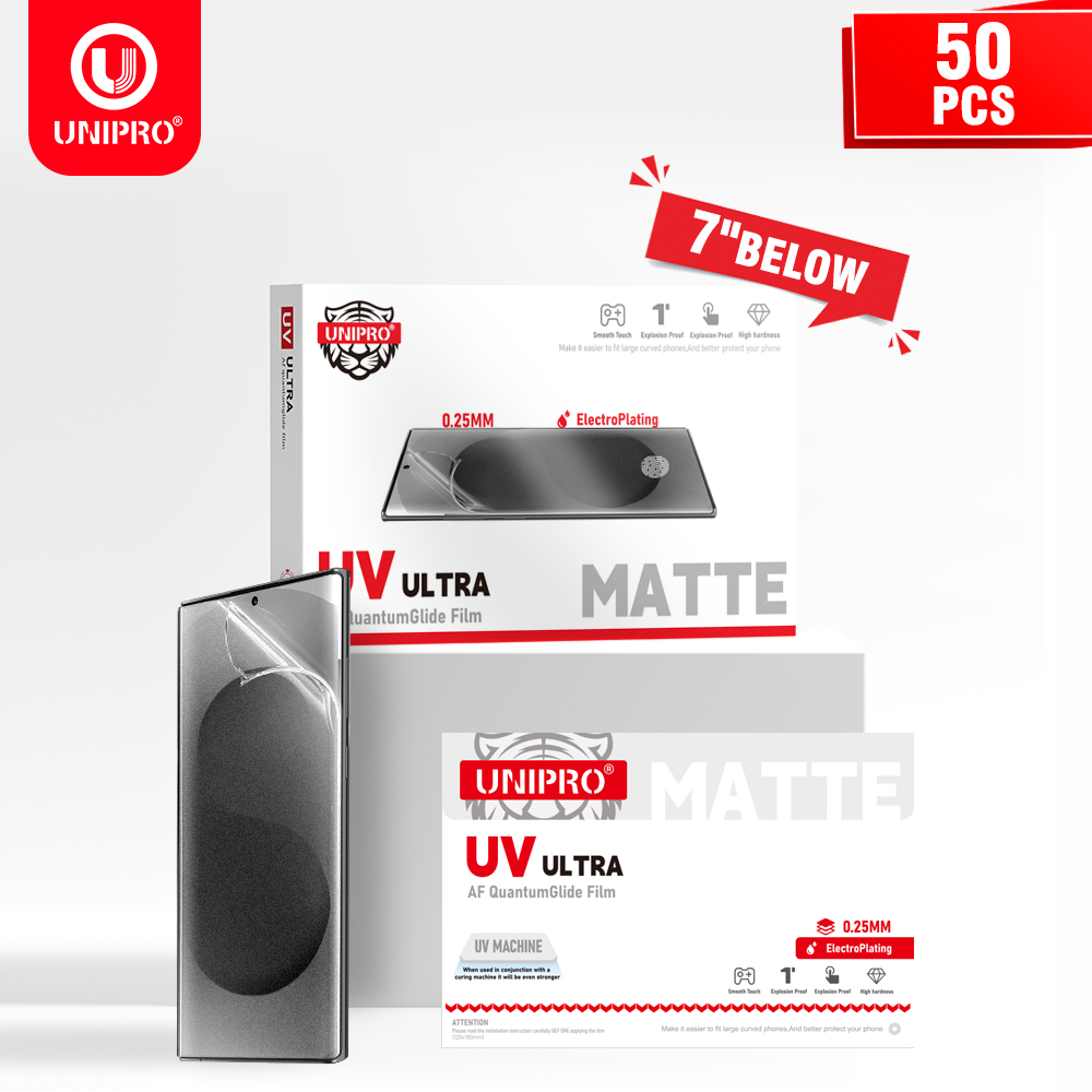 UNIPRO 250um HD MATTE UV Fiber – обзор и цена Screen Protector Cutter