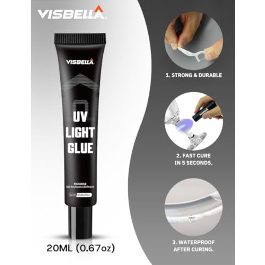 UV Light Glue Resin Kit with L – обзор и цена Liquid Uv Glue Kit