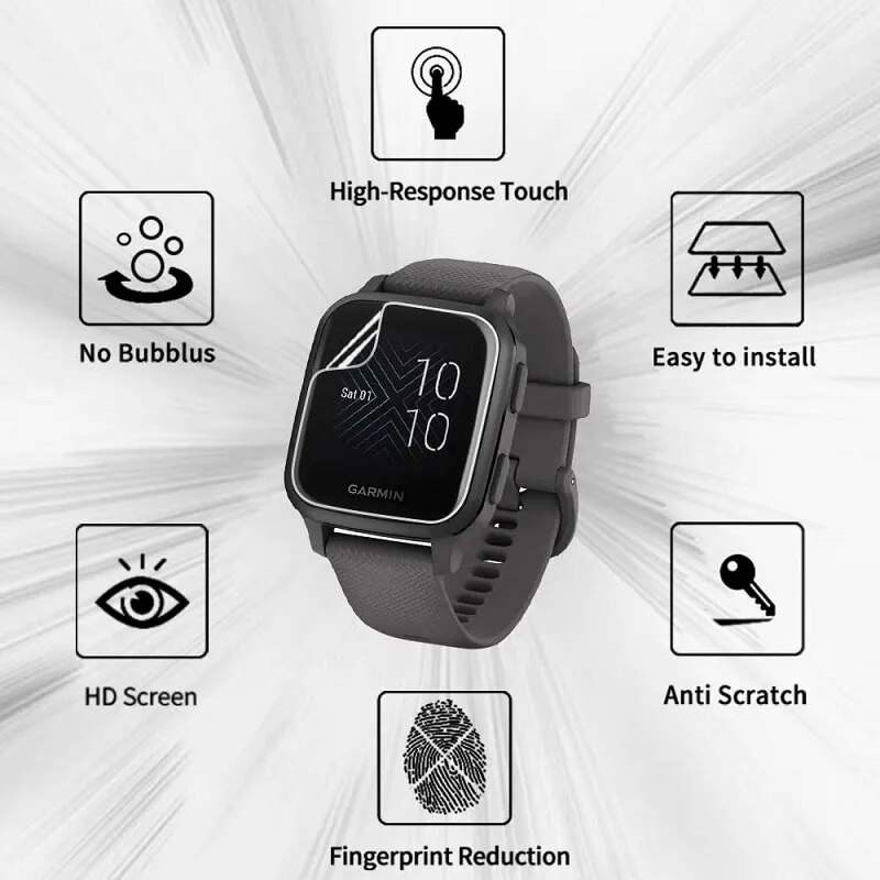 Soft Hydrogel Film For Garmin  – обзор и цена Hydrogel Screen Protector