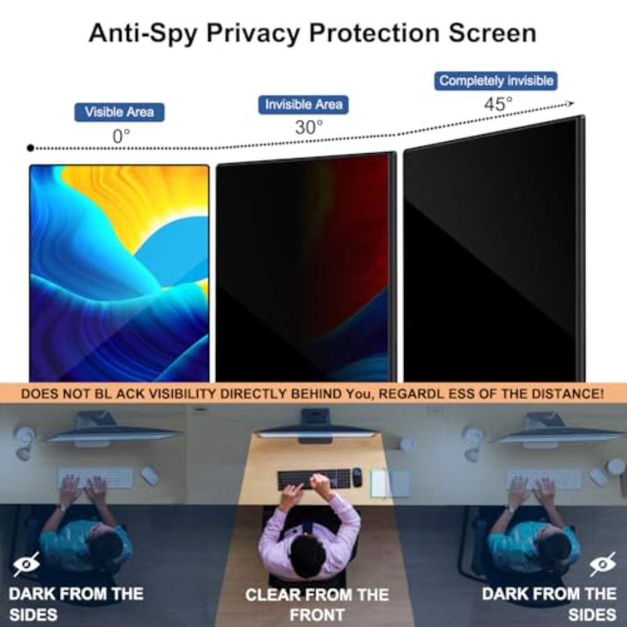 32 Inch Computer Privacy Scree – обзор и цена Privacy Filter 2Pack