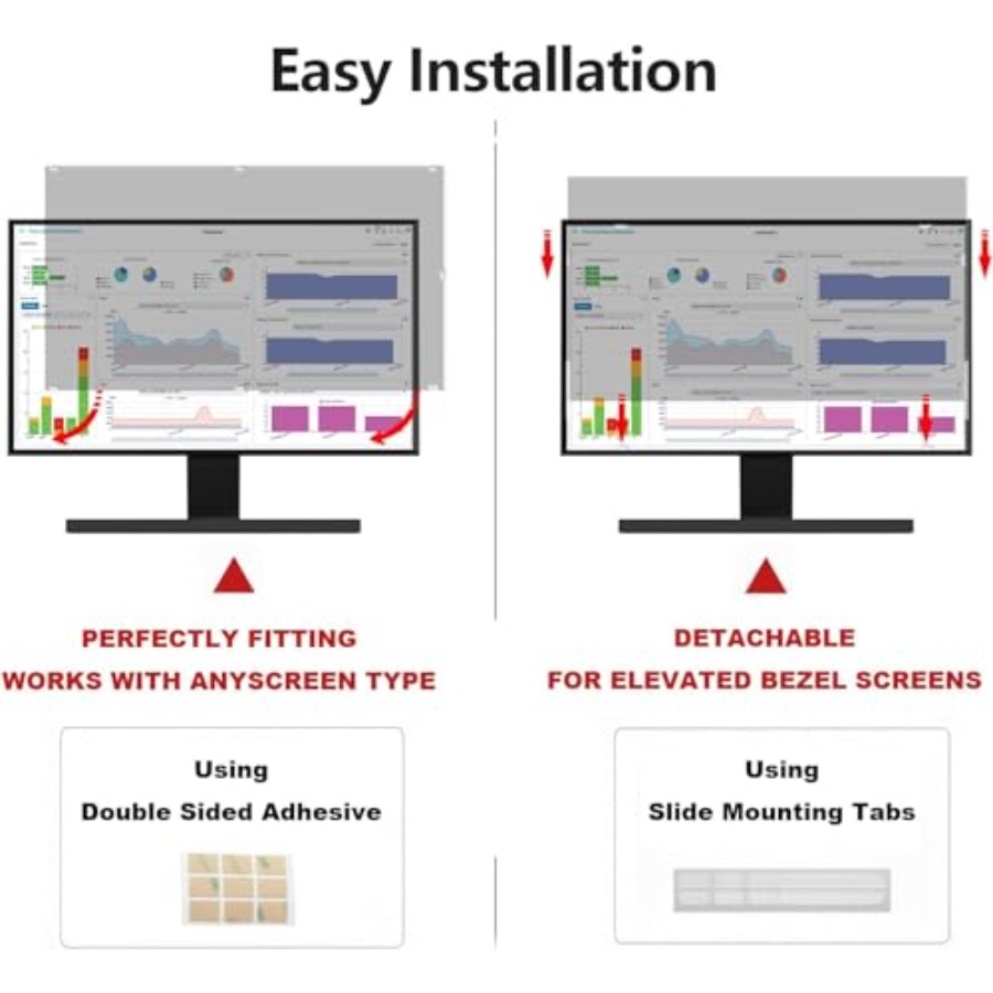 32 Inch Computer Privacy Scree – обзор и цена Privacy Filter 2Pack