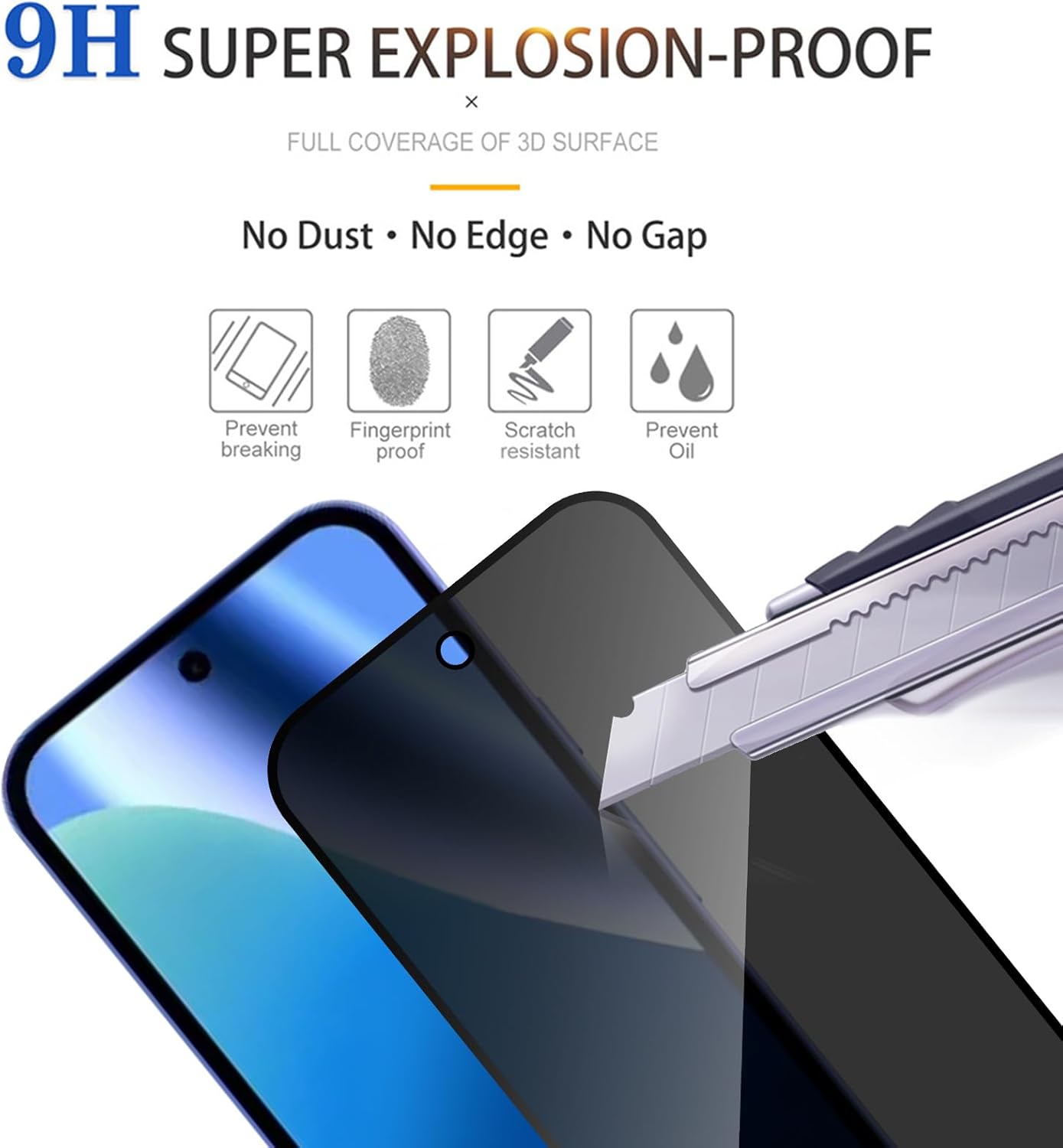 [2 Pack][Fingerprint Unlock Su – обзор и цена Privacy Filter 2Pack
