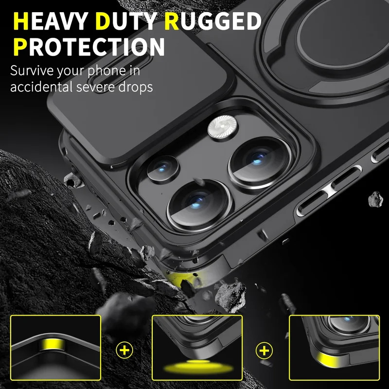 Shockproof Armor Magnetic Brac – обзор и цена Camera Lens Protector