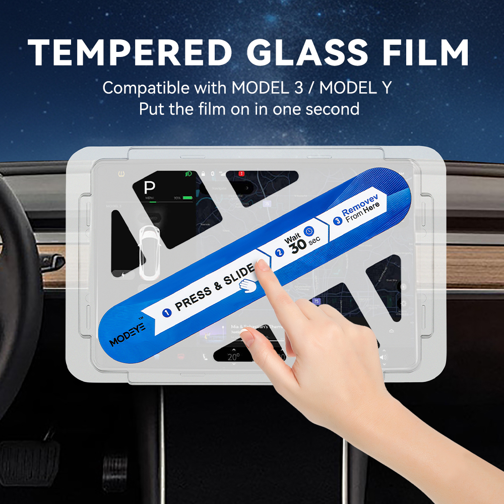 For Tesla Model 3 Y Car Naviga – обзор и цена Glass Protector Auto