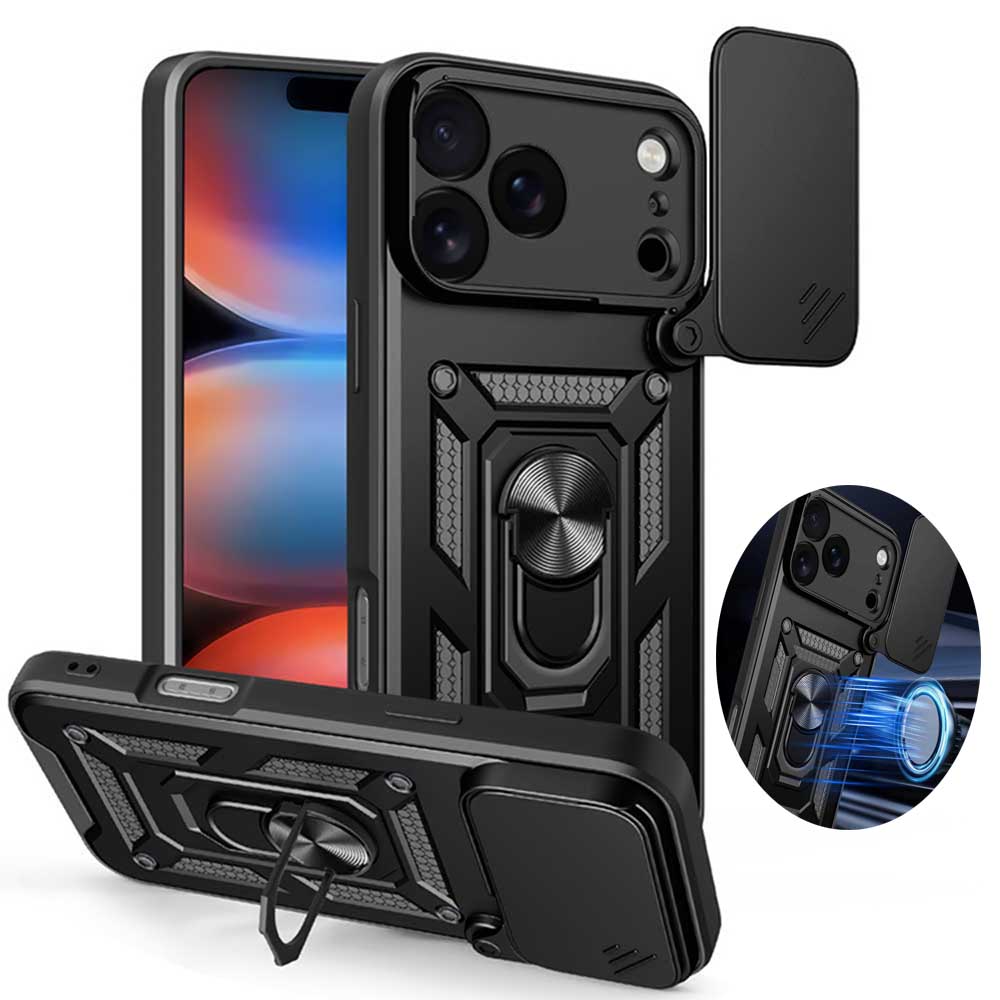 Shockproof Armor Case For iPho – обзор и цена Camera Lens Protector