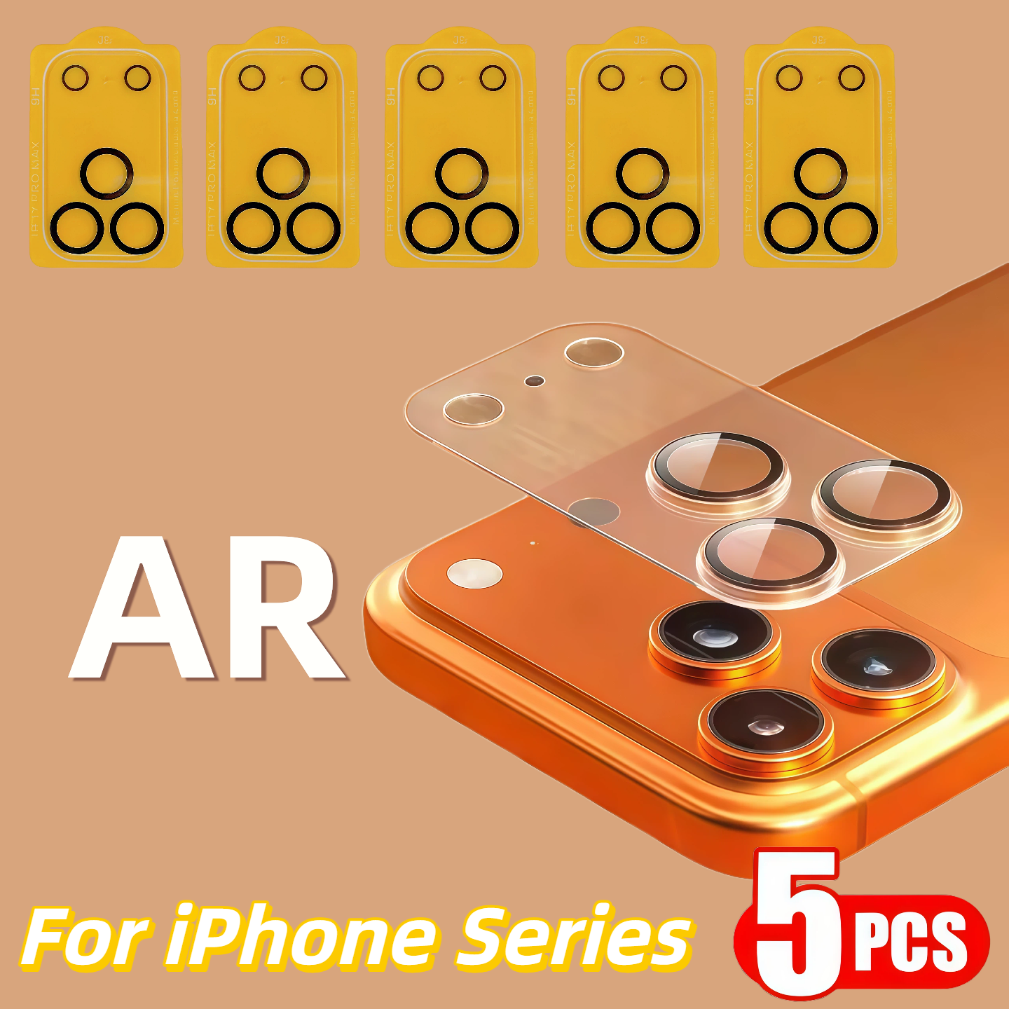 5Pcs For  iPhone 17 Air 16e 16 – обзор и цена Tempered Glass Screen 9H