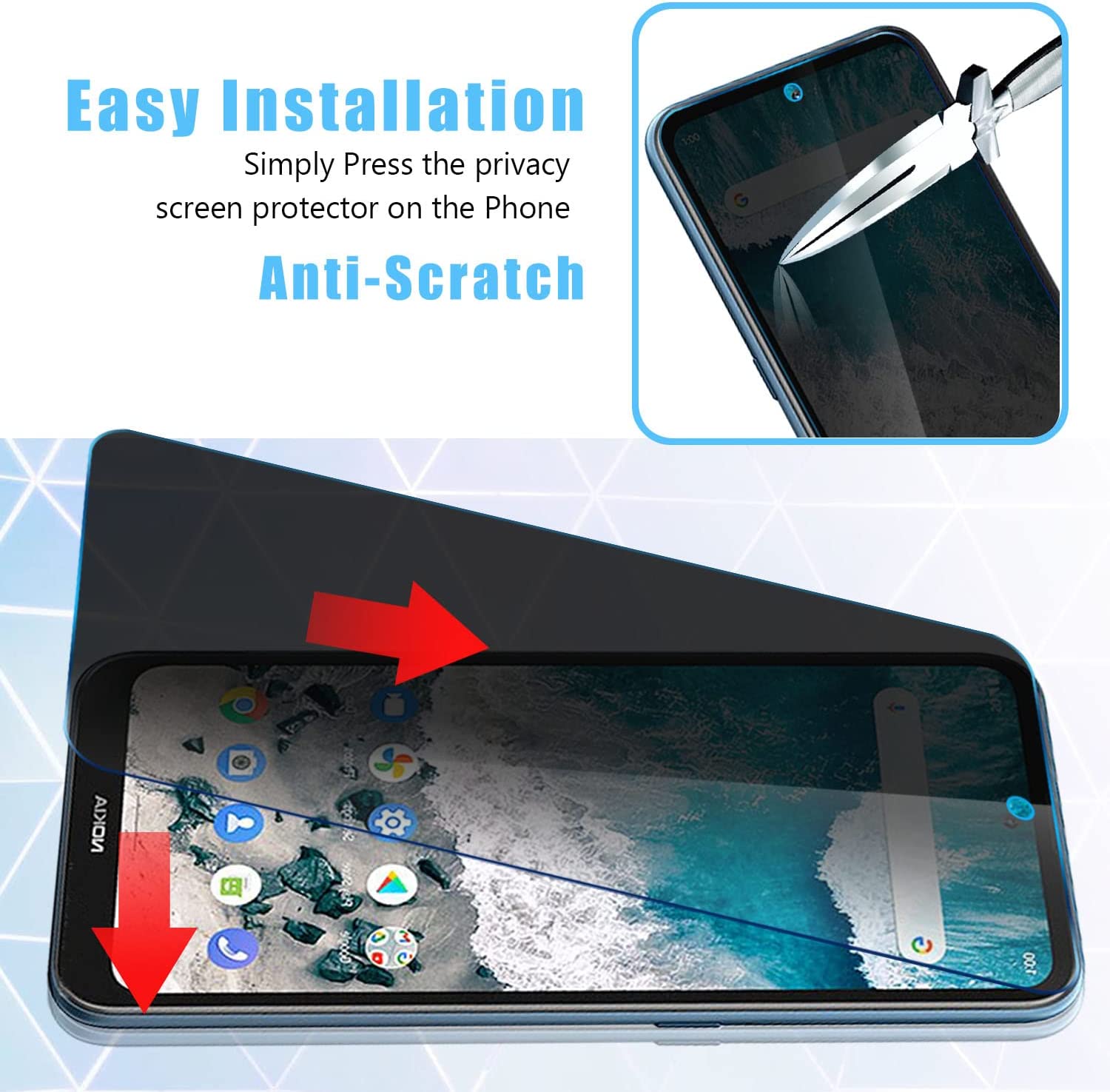 2 PACK Privacy Filter Tempered – обзор и цена Privacy Filter 2Pack