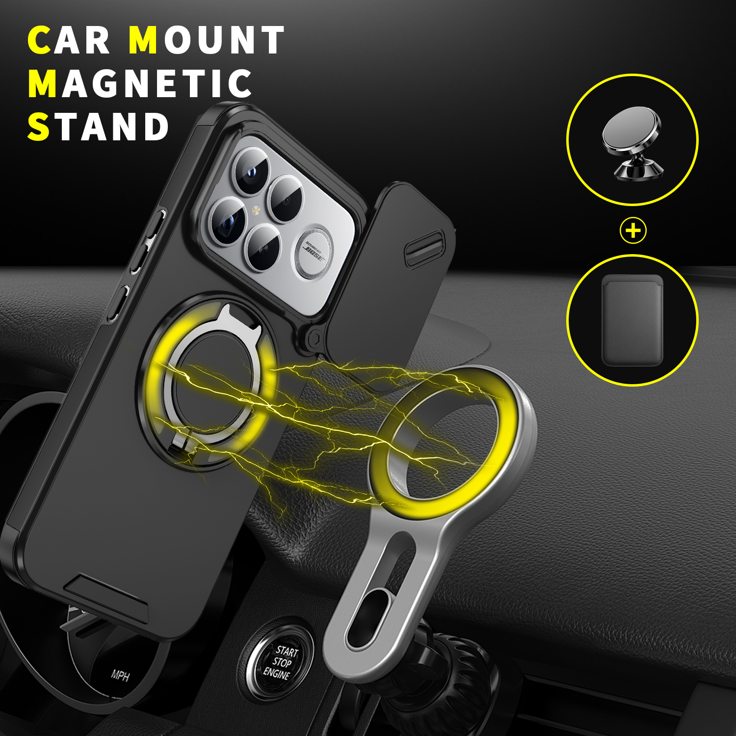 Magnetic Wireless Charging Rin – обзор и цена Camera Lens Protector