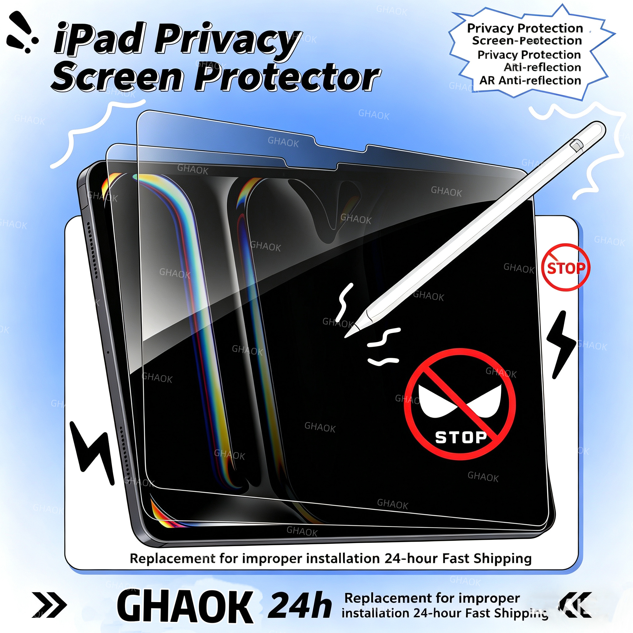 2 Way Privacy Anti-Spy Screen  – обзор и цена Matte Anti Glare Screen