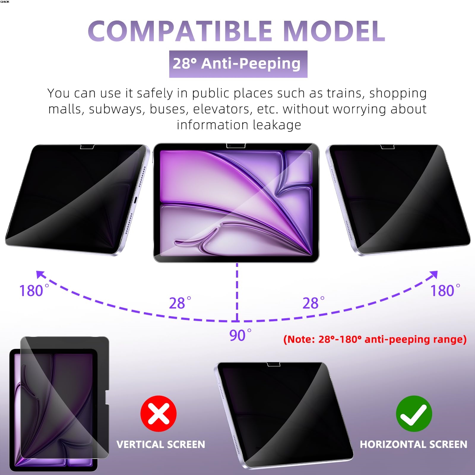 2 Way Privacy Anti-Spy Screen  – обзор и цена Matte Anti Glare Screen