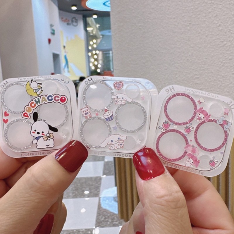 Sanrio Hello Kitty Kuromi Glit – обзор и цена Tempered Glass Screen 9H