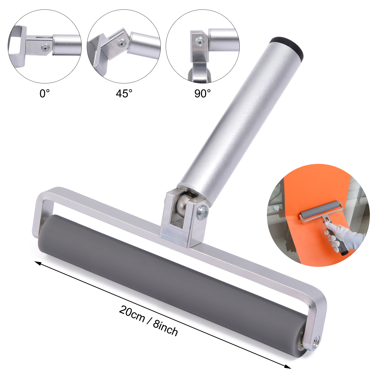 EHDIS 8 Inch Wrap Film Roller  – обзор и цена Air Bubble Remover