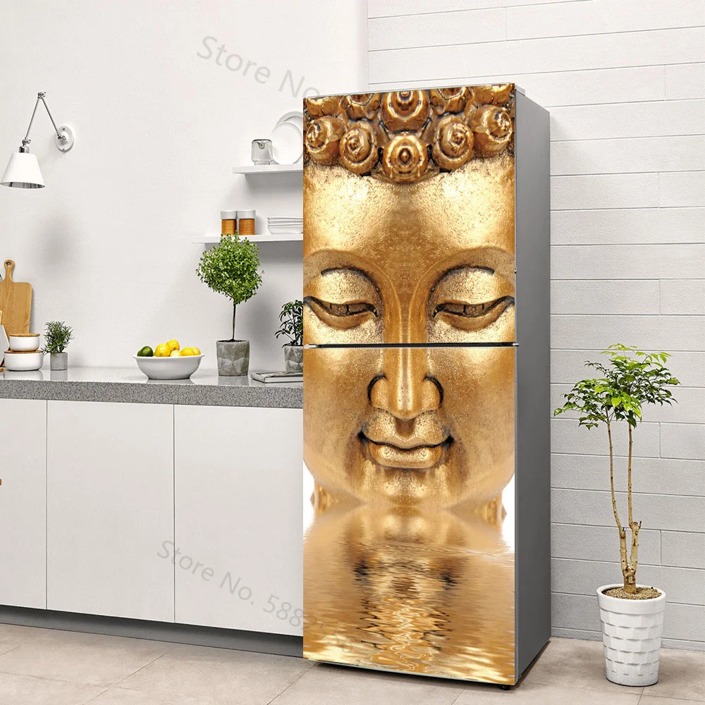 Buddha Art Vinyl Fridge Sticke – обзор и цена Full Cover Adhesive