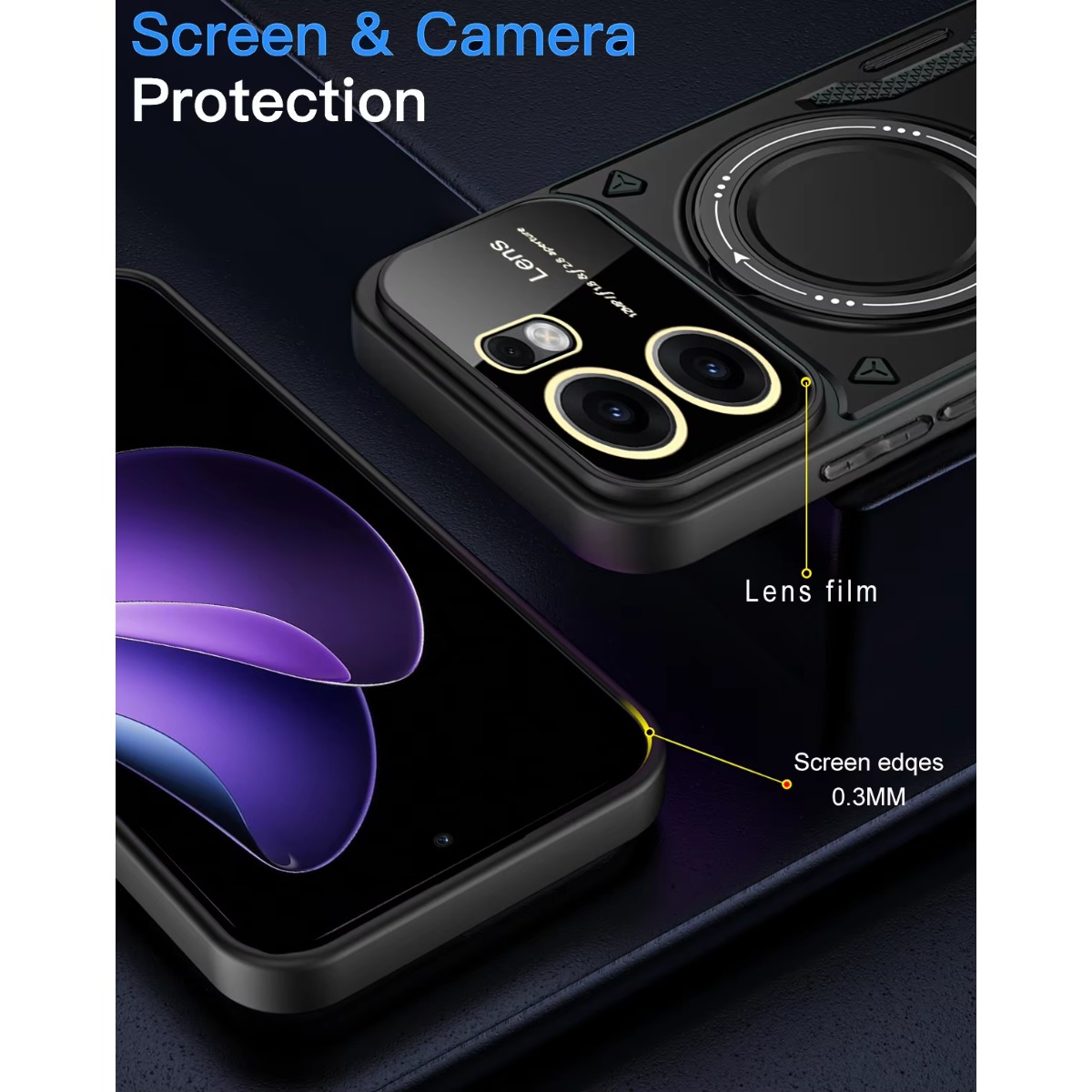 For OPPO Reno 15 14 13 12 Pro  – обзор и цена Camera Lens Protector