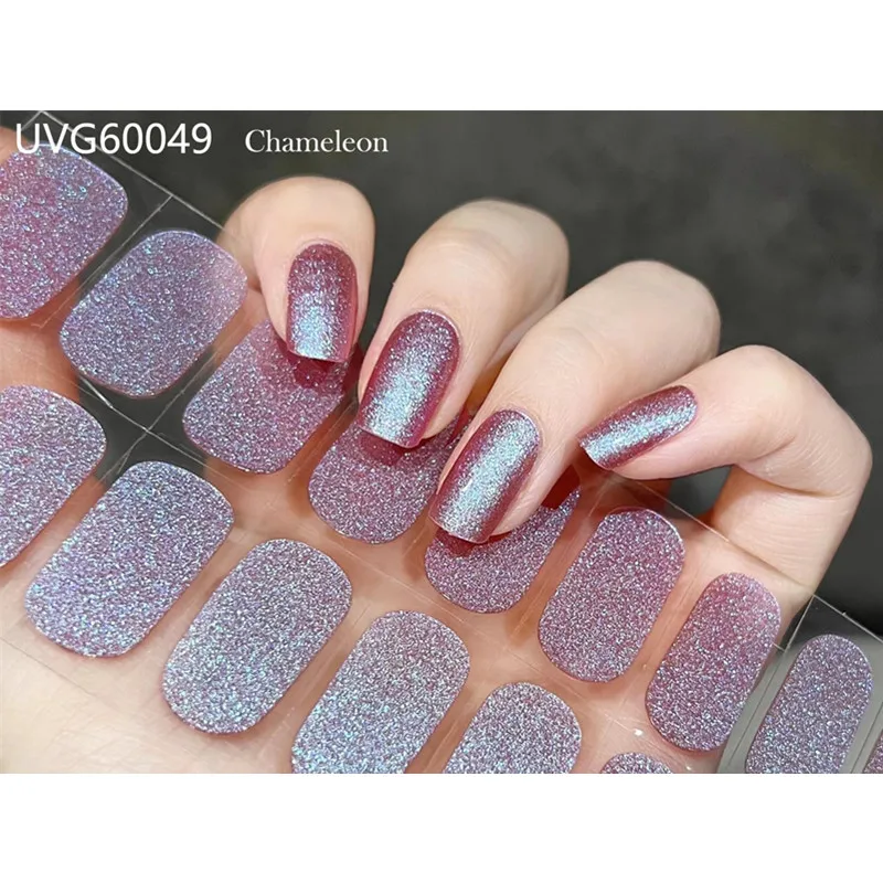 16/18/20Tips Gel Nail Stcikers – обзор и цена Full Cover Adhesive