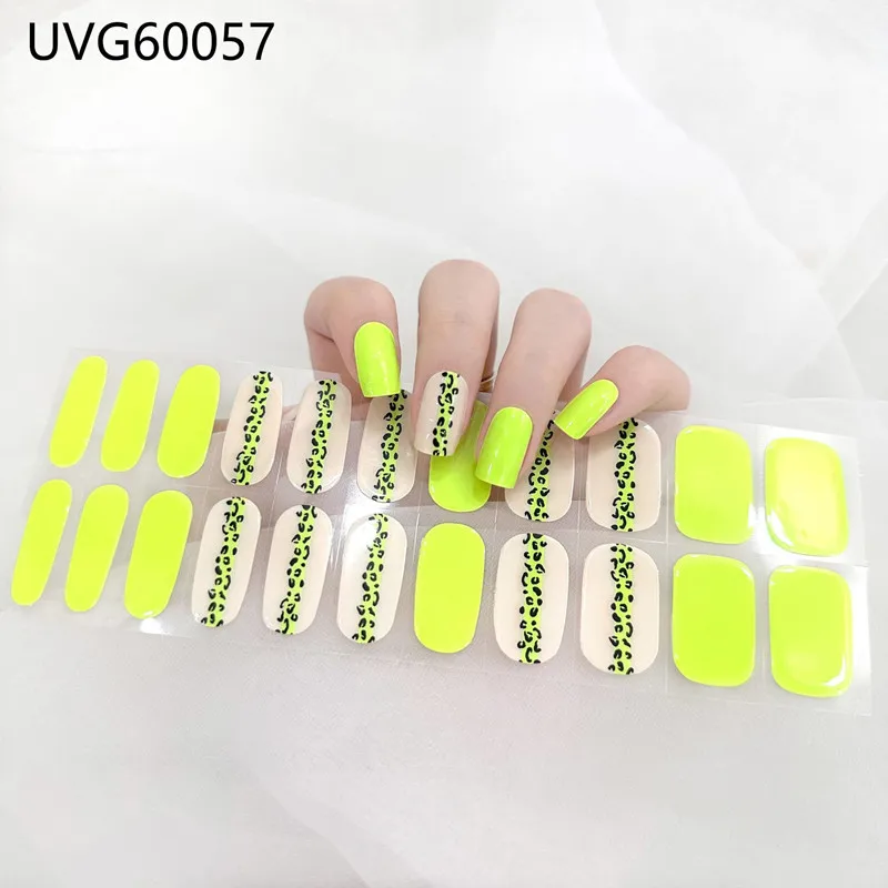 16/18/20Tips Gel Nail Stcikers – обзор и цена Full Cover Adhesive
