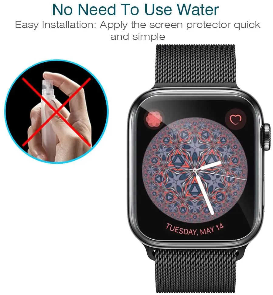Screen Protector for Apple Wat – обзор и цена Hydrogel Screen Protector