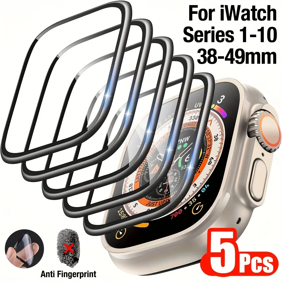 1-5pcs Anti-scratch Film For A – обзор и цена Smartwatch Screen Film