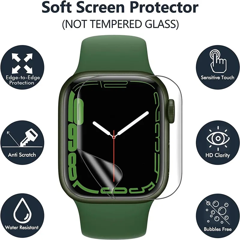 3PCS Hydrogel Film for Apple W – обзор и цена Hydrogel Screen Protector