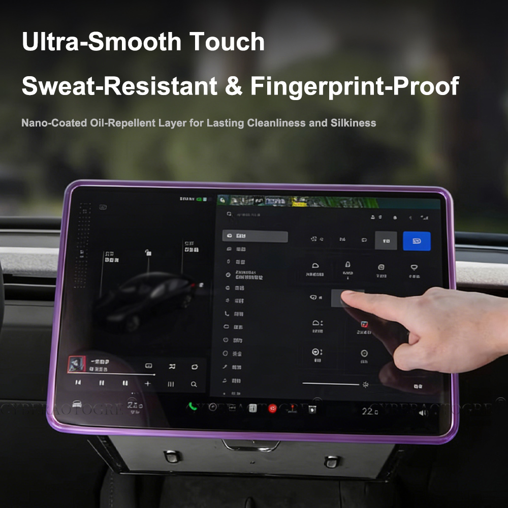 For Tesla Model Y Juniper 2026 – обзор и цена Matte Anti Glare Screen